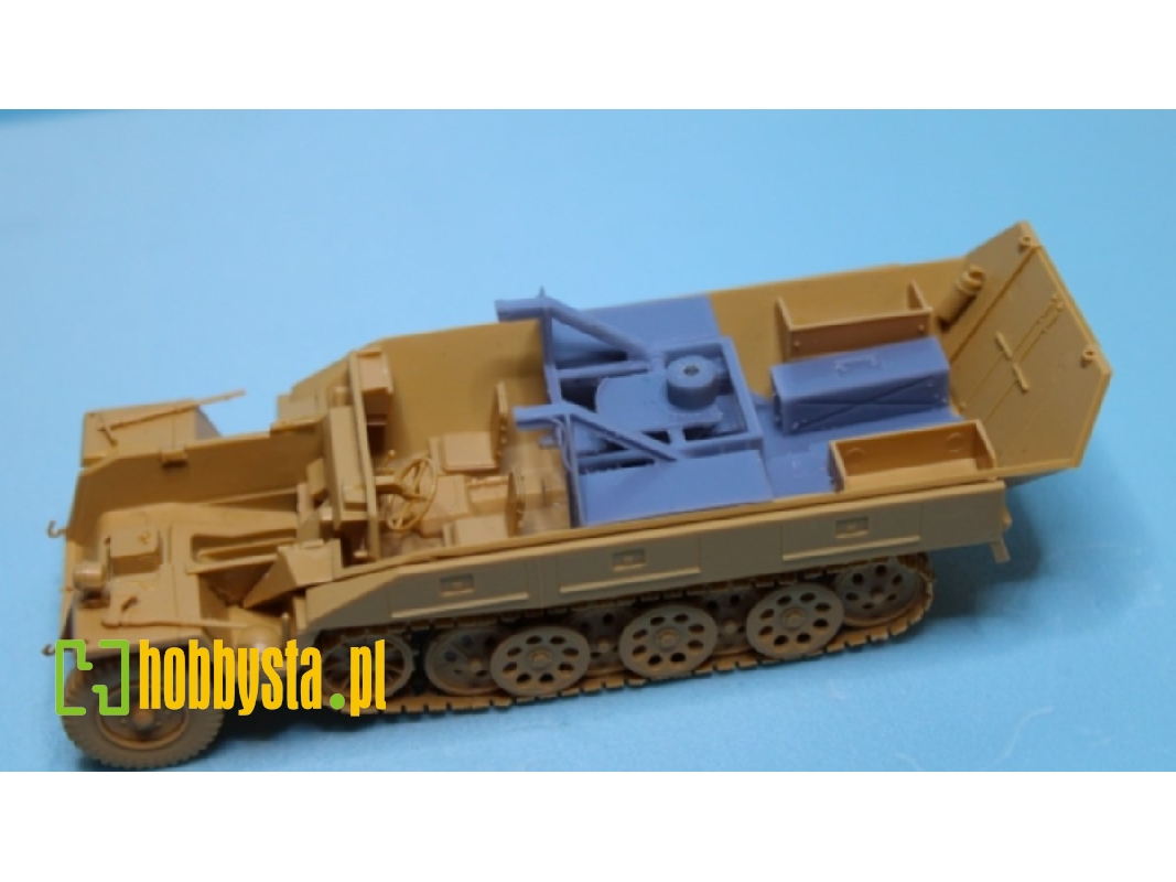 Conversion Kit 251/22 With 7.5 Cm Pak 40 For Tamiya Model 32564 "3d Printing - zdjęcie 1 Conversion Kit 251/22 With 7.5 Cm Pak 40 For Tamiya Model 32564 "3d Printing - zdjęcie 1