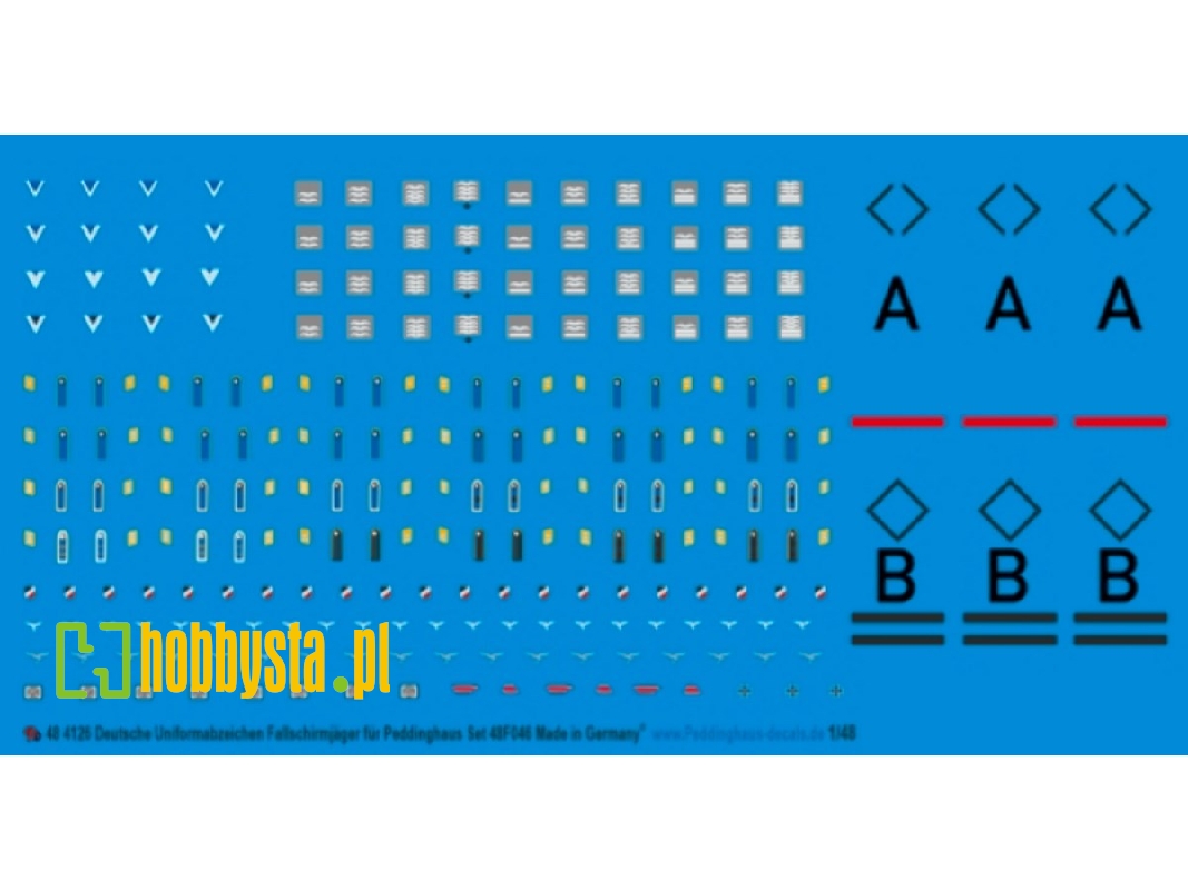 Uniform Insignia For Paratroopers Peddinghaus 48f046 - zdjęcie 1