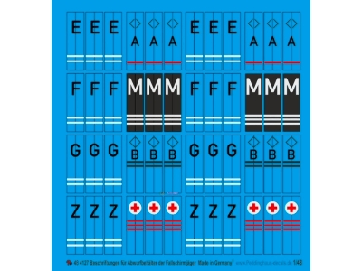 Labels For Paratrooper Drop Canisters - zdjęcie 1