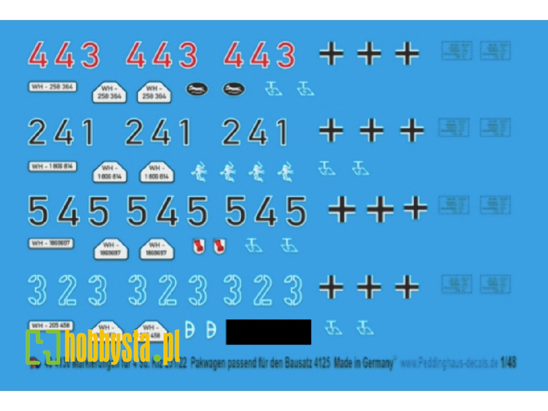 Captions For 4 Hrs. Vehicle 251/22 Suitable For 4125 - zdjęcie 1