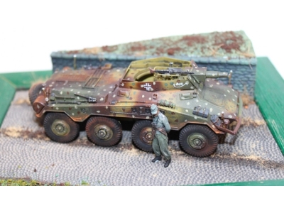 Conversion Kit Sd. Kfz 234/3 Gun Carriage For Italeri /Tamiya Model 6601 - zdjęcie 1