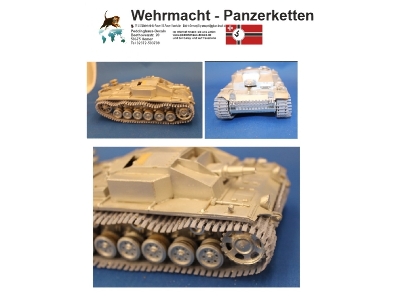 Winterkette For Panzer Iii And Panzer Iv Versions Workable - zdjęcie 1