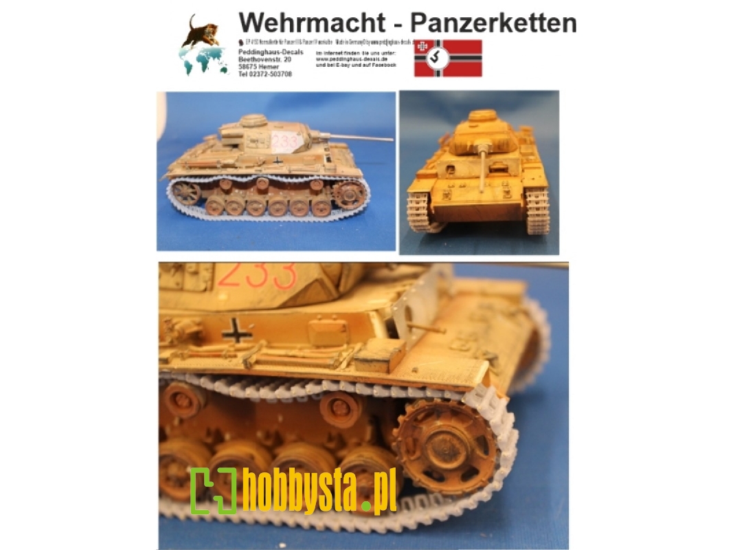 Panzer Iii And Panzer Iv Kette Early Version - zdjęcie 1