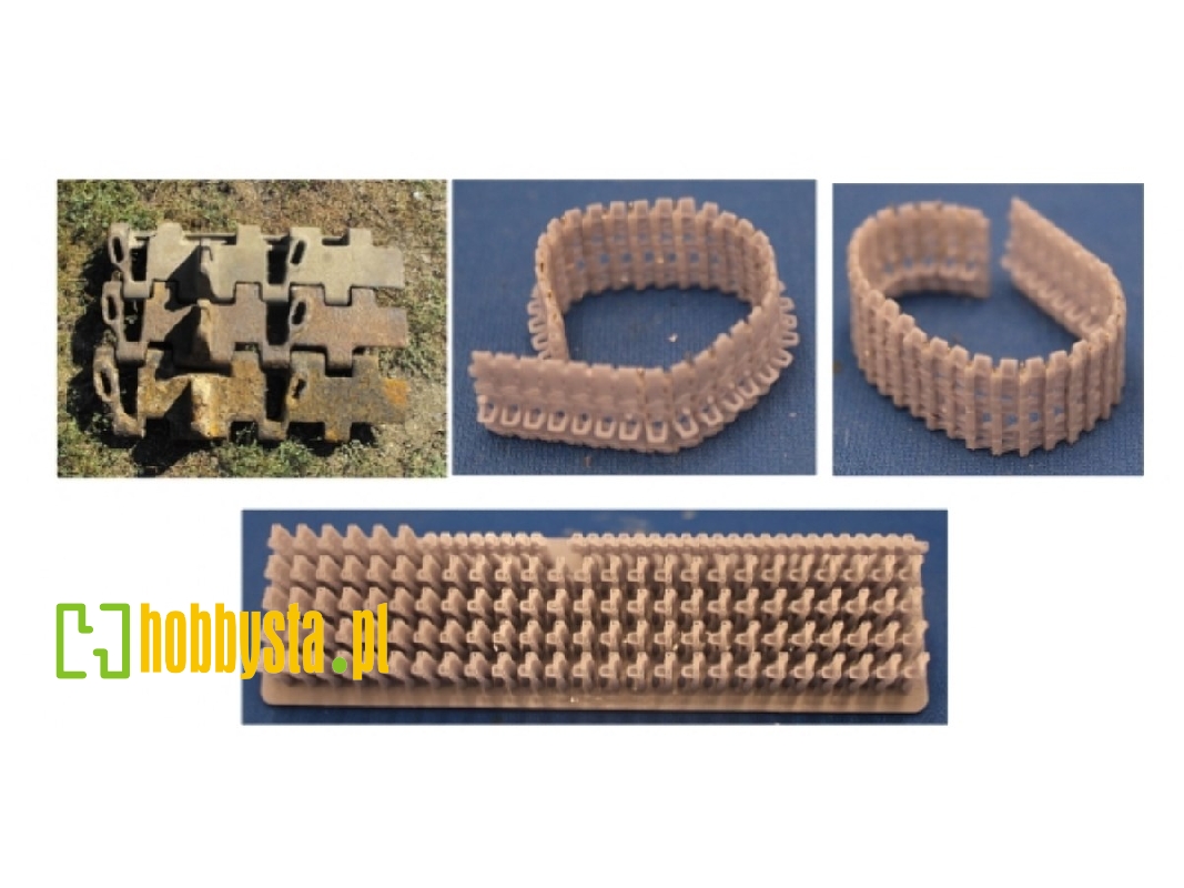 Ostkette For Panzer Iii And Panzer Iv Versions - Workable Early Version With Guide Tooth Hole - zdjęcie 1