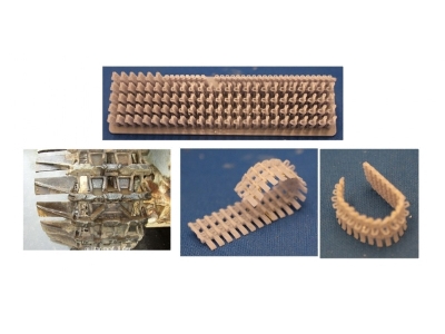 Winterkette For Panzer Iii And Panzer Iv Versions - Workable Early Version With Guide Tooth Hole - zdjęcie 1