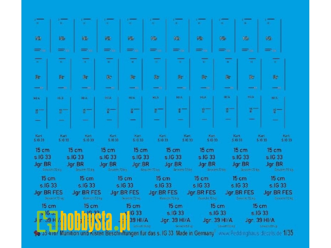 Ammo And Box Markings For The S.Ig 33 - zdjęcie 1