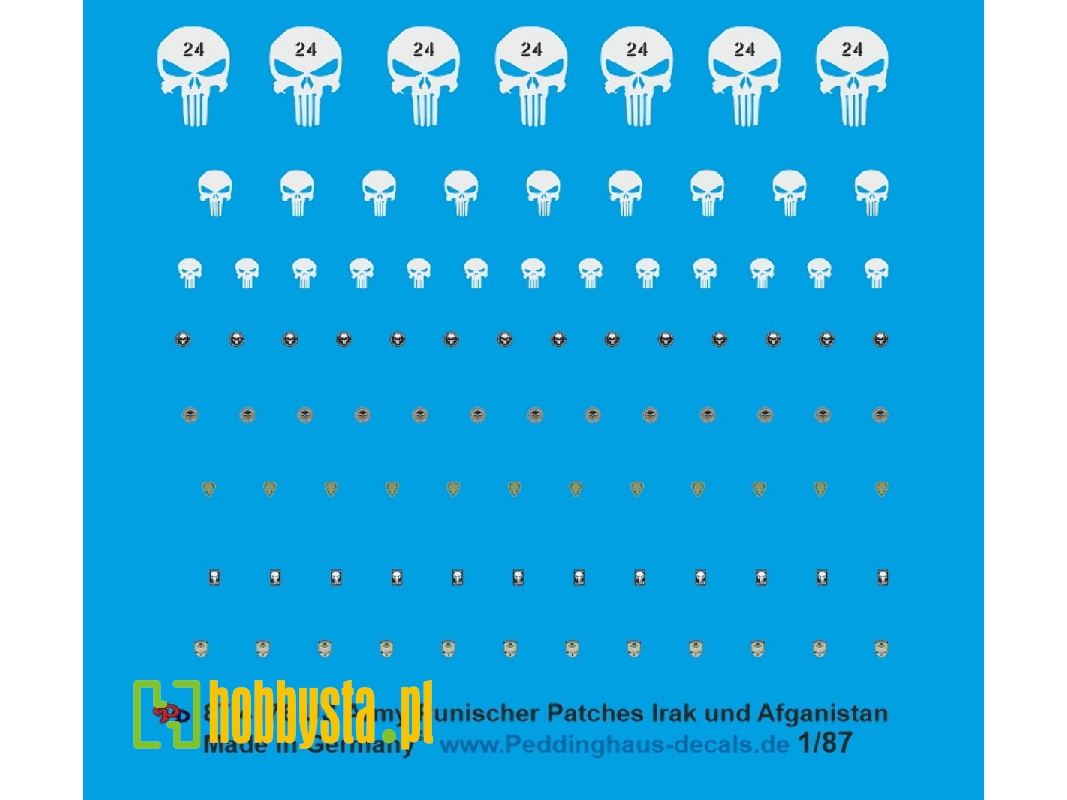 Us Army Punisher Patches - zdjęcie 1