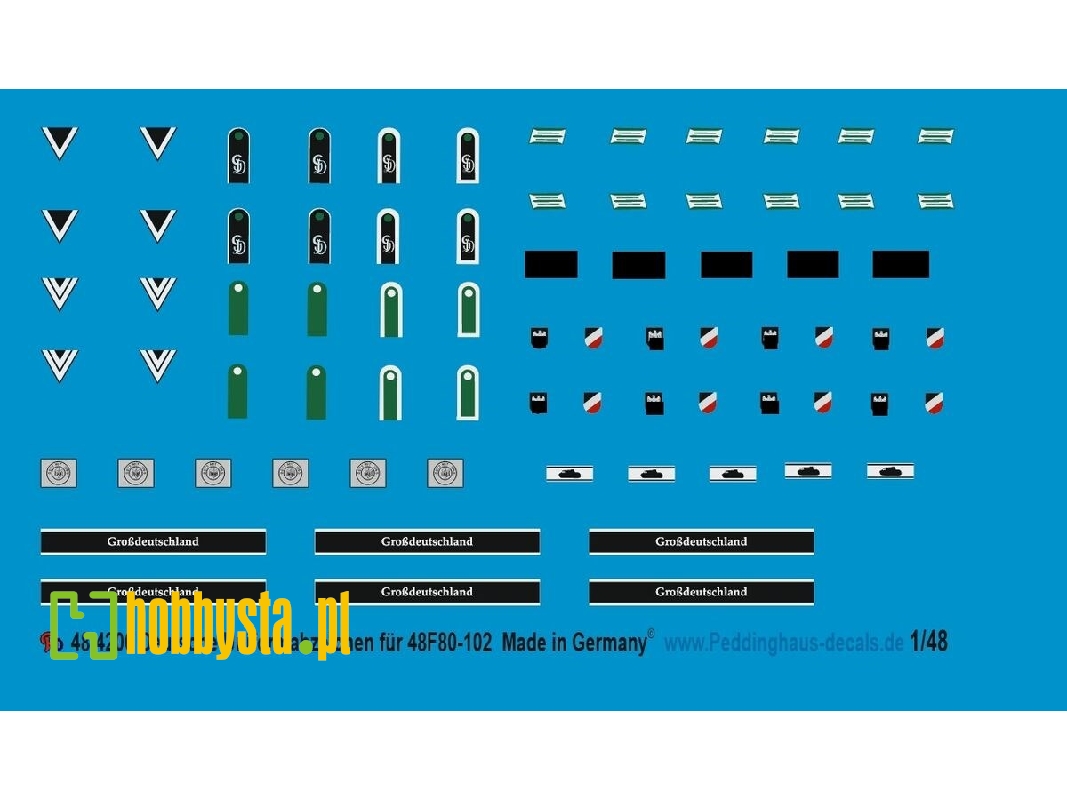 Uniform Insignia For Wehrmacht Figures - zdjęcie 1
