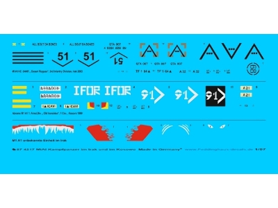 M1a1 Abrams Tanks In Irak And In Kosovo - zdjęcie 1