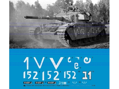 Idf Centurion Shot Kal Alef 1973 (Yom Kippur War) - zdjęcie 1