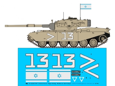 Idf Centurion Six Days War (1967) - zdjęcie 1