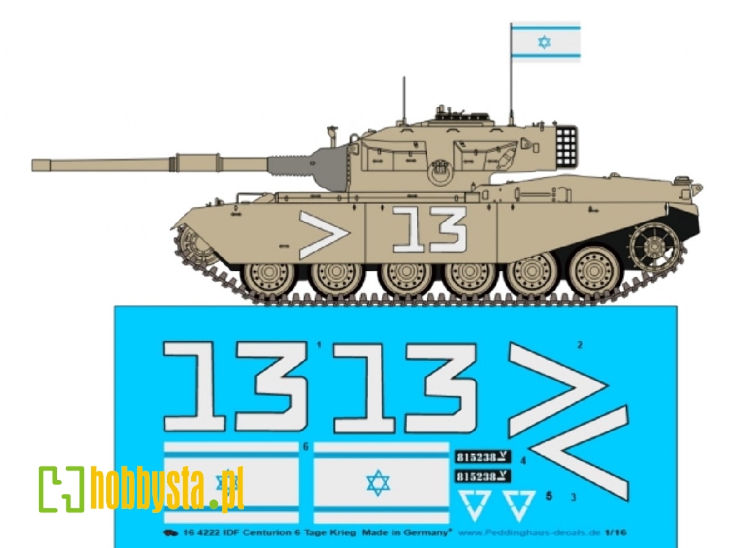 Idf Centurion Six Days War (1967) - zdjęcie 1