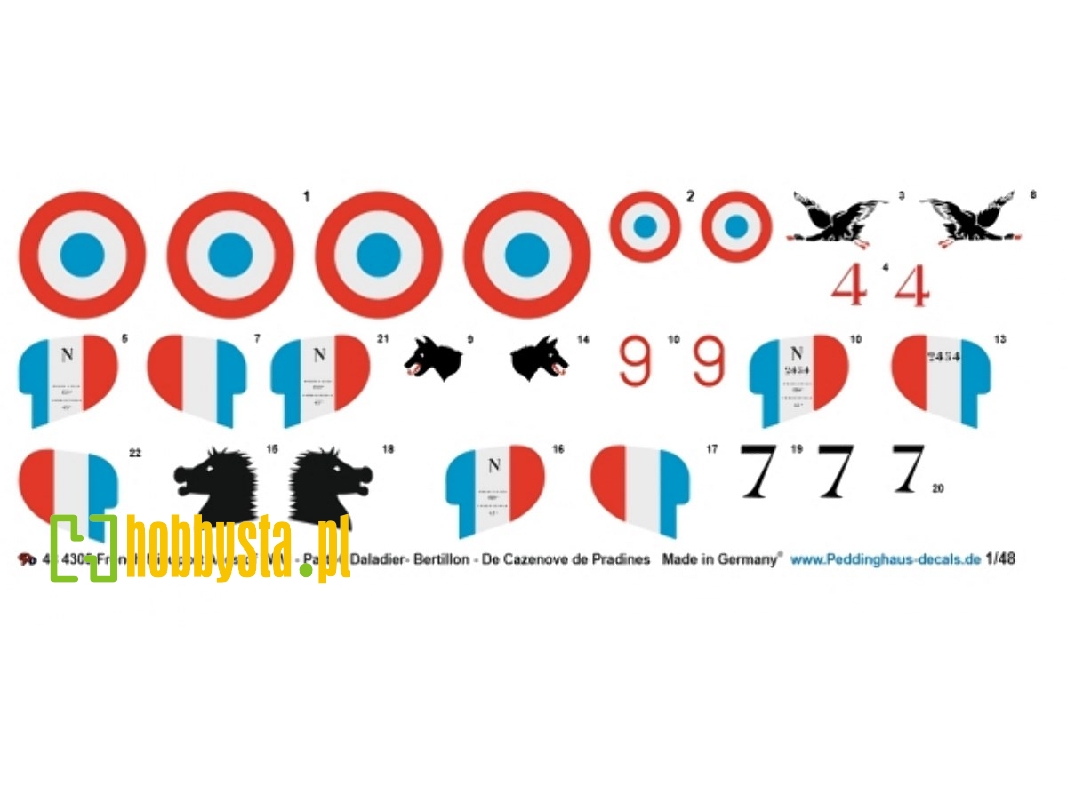 French Nieuport 17 Aces Of Wwi - Part 6  (Daladier - Bretillon - De Cazenove De Pradines) - zdjęcie 1