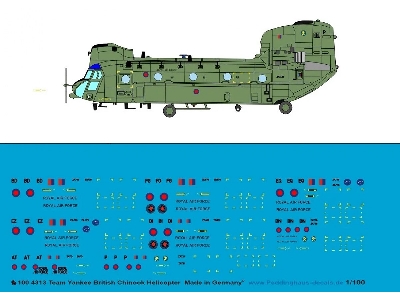 Team Yankee Britsh Chinook Helicopter - zdjęcie 1