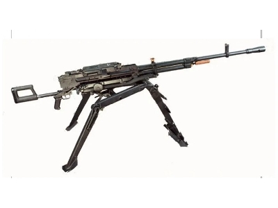 Russian Kord Machine Gun On Tripod Mount - zdjęcie 1