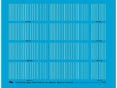 Ribs For Spad Xiii (For Two Planes) - zdjęcie 1
