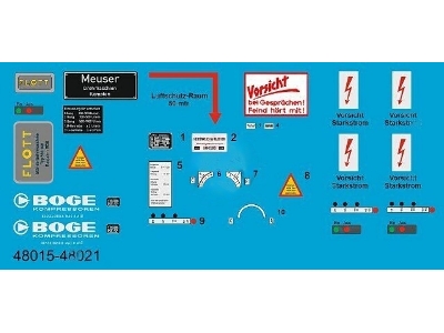 German Panzerwerk Workshop Machinery Markings & Signs Wwii - zdjęcie 1