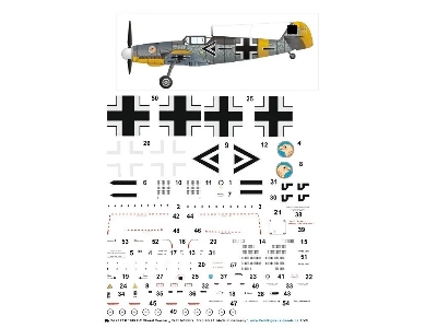 Bf 109 F2 Oberst Werner 'vati' MĂ¶lders, Stab Jg 51 - zdjÄ™cie 1
