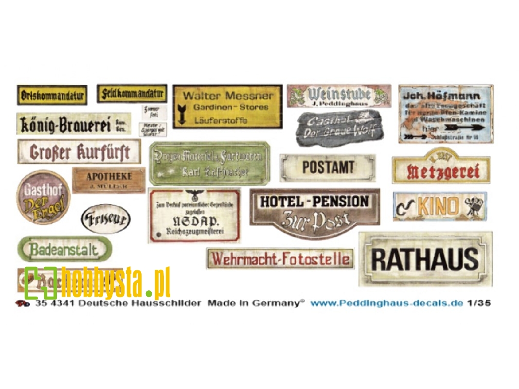German Commercial Signs For Houses - zdjęcie 1