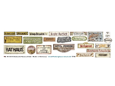 German Commercial Signs For Houses - zdjęcie 1