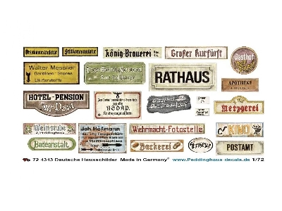 German Commercial Signs For Houses - zdjęcie 1