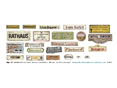 German Commercial Signs For Houses - zdjęcie 1