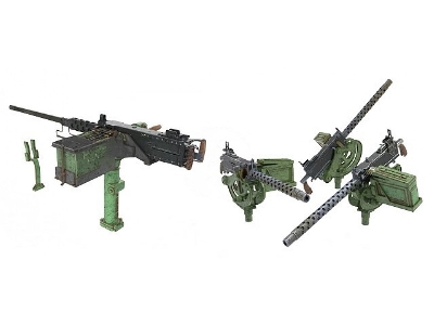 Cal 30 & Cal 50 For Tanks (4 Guns, 1x .50 Cal And 3x .30 Cals) - zdjęcie 1