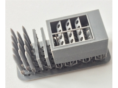 Ammo Box And Ammo For 8,8 Flak Border U-boot - zdjęcie 1