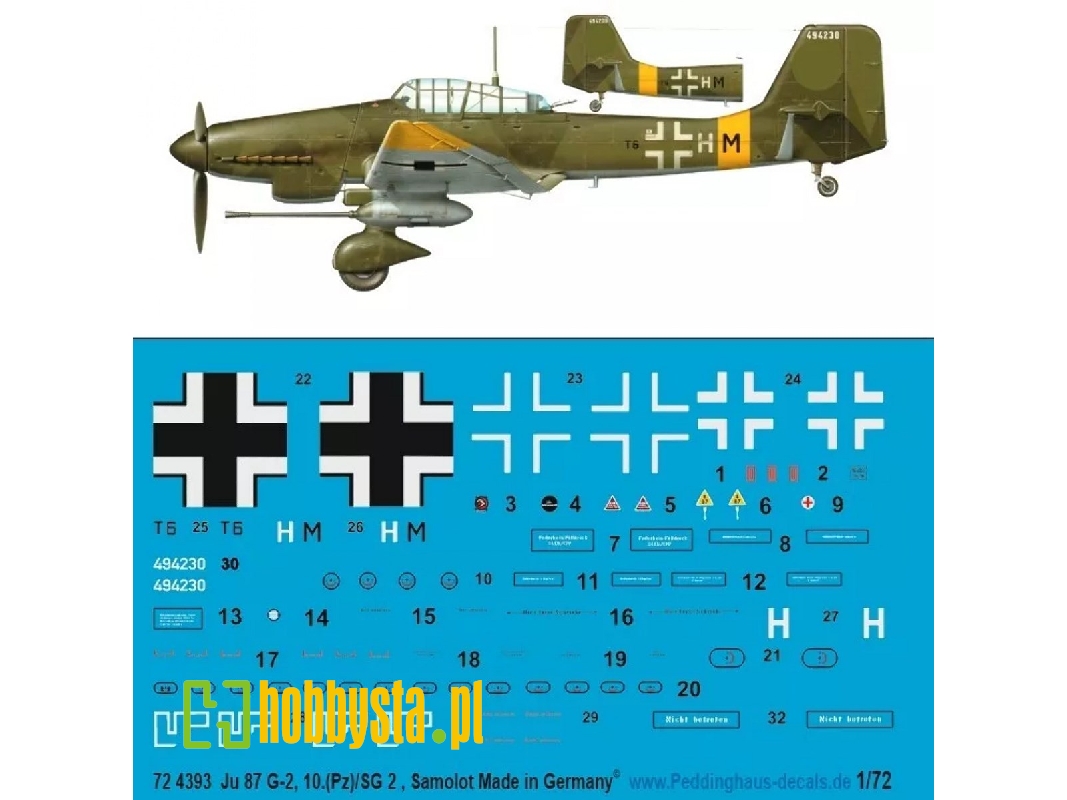 Ju 87 G-2, 10.(Pz)/Sd 2, Samolot 1944 - zdjęcie 1