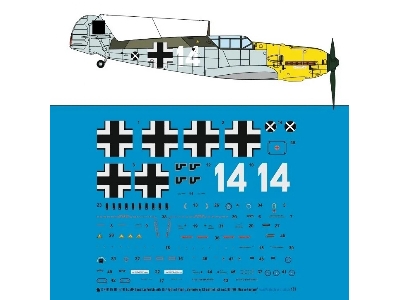 Me 109 E-7 W. Nr 5094 Hans Joachim Marseile Lg 2 23.09.1940 Shot Down By R. S. Tuckl - zdjęcie 1