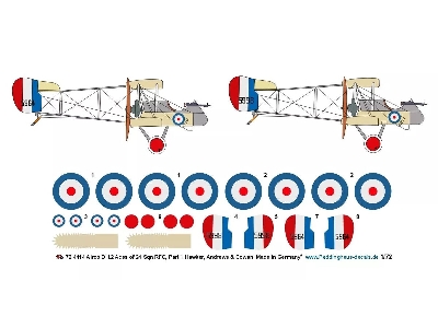 Airco Dh.2 Aces Of 24 Sqn Rfc, Part 1 Hawker, Andrews And Cowan - zdjęcie 1