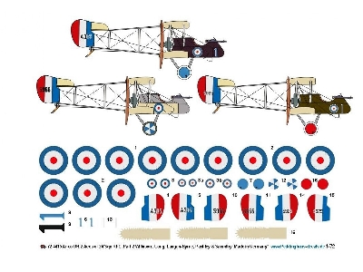 Airco Dh.2 Aces Of 24 Sqn Rfc, Part 2 Wilkison, Long, Langan-byrne, Pashley And Saundby - zdjęcie 1