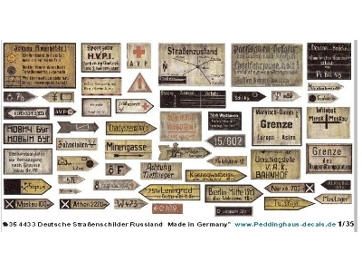 German Road Signs Russia - zdjęcie 1