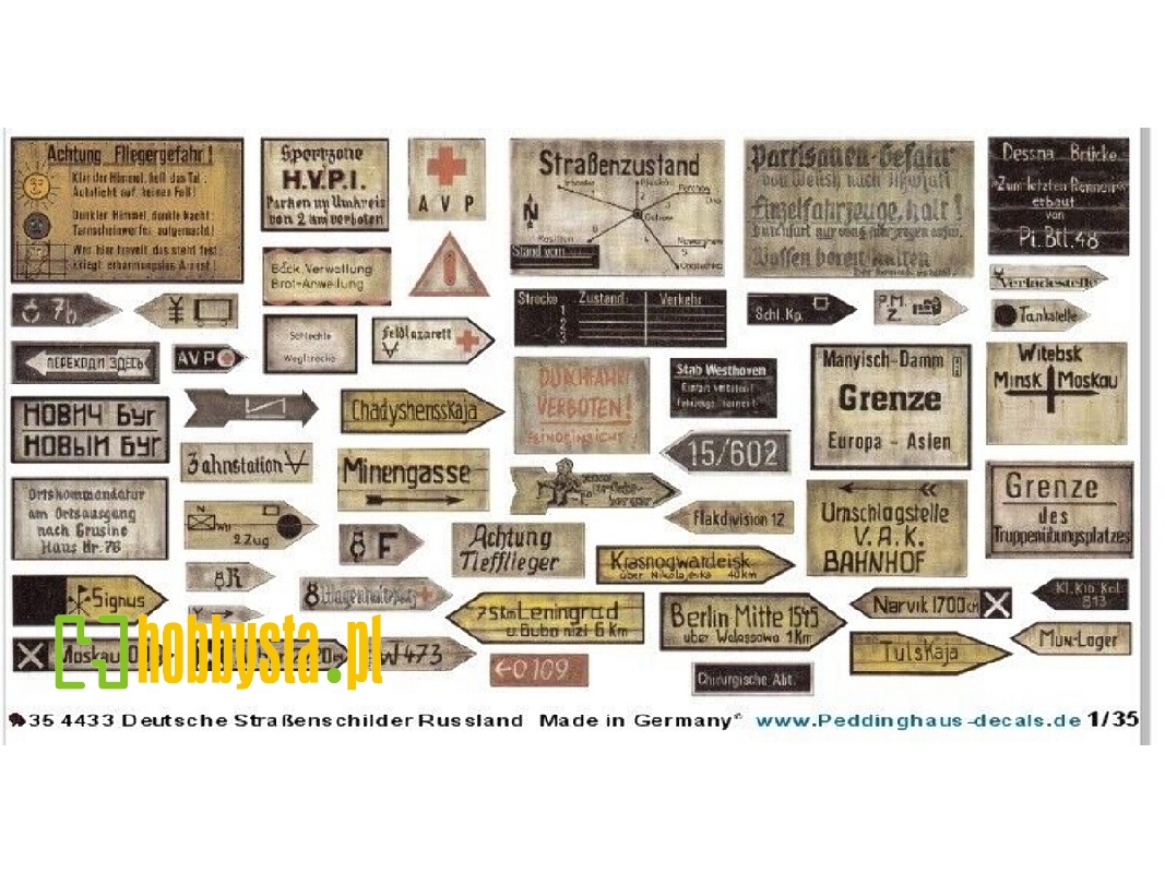 German Road Signs Russia - zdjęcie 1
