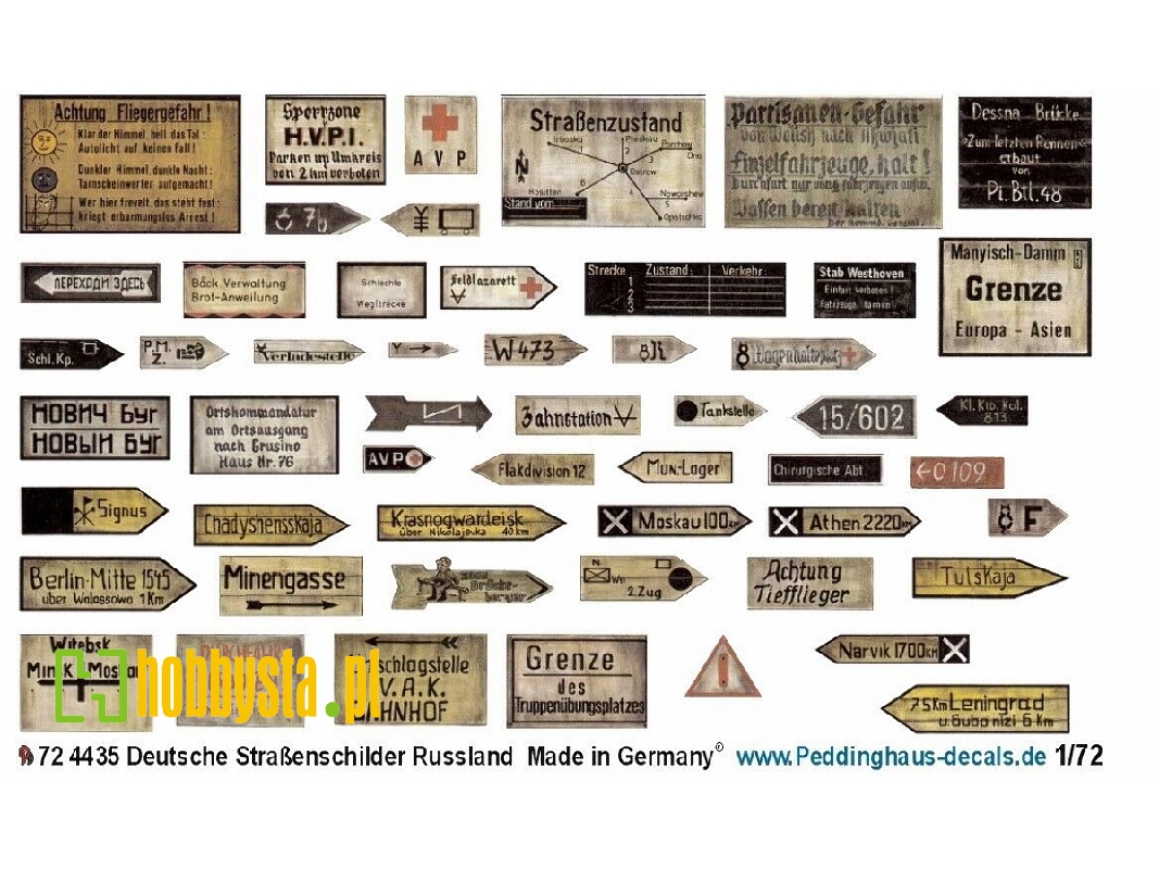 German Road Signs Russia - zdjęcie 1