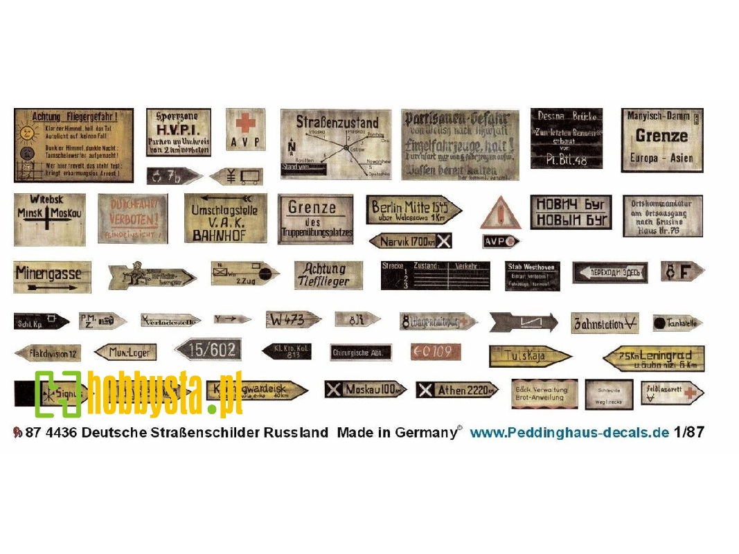 German Road Signs Russia - zdjęcie 1