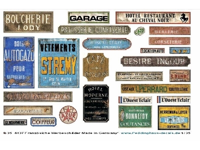 French Commercial Signs - zdjęcie 1