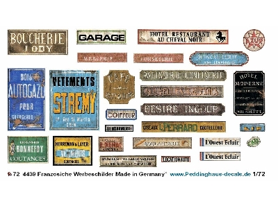 French Commercial Signs - zdjęcie 1