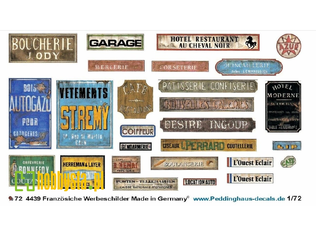 French Commercial Signs - zdjęcie 1