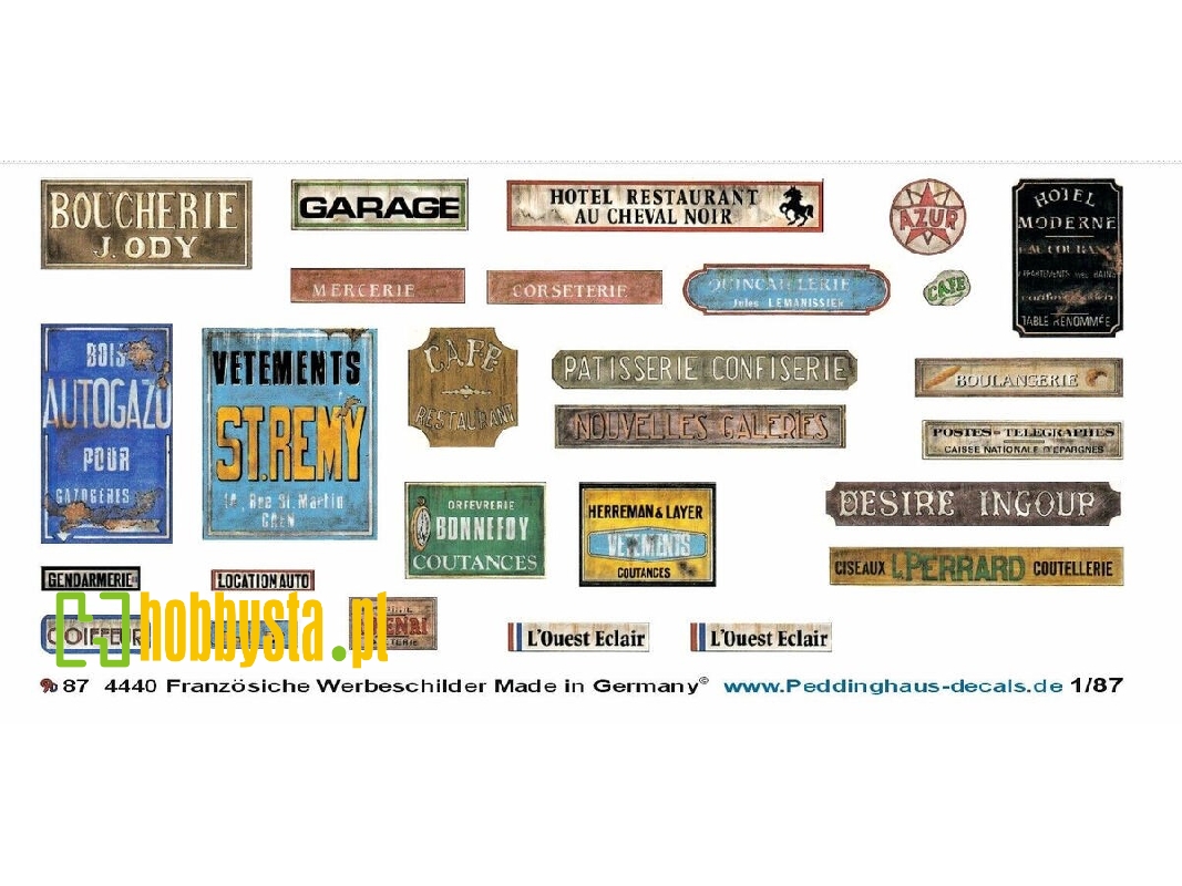 French Commercial Signs - zdjęcie 1