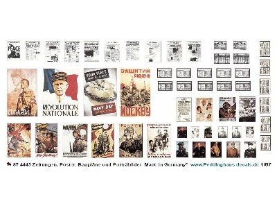 Newspapers, Posters, Building Plans And Portraits - zdjęcie 1