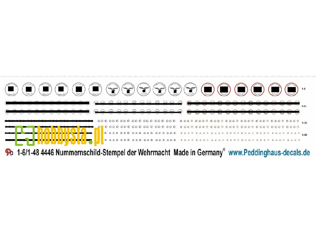 Wehrmacht Stamp For Licence Plates - zdjęcie 1