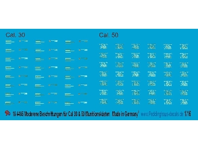 Modern Markings For Cal 30 & Cal 50 Ammunition Boxes - zdjęcie 1