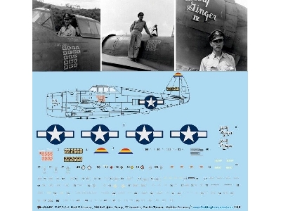 47 D Col. Neel E. Kearby, 348th Fighter Group, 22 Victories, Pacific Theater - zdjęcie 1