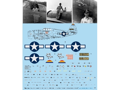 P-47 D Col. Neel E. Kearby, 348th Fighter Group, 22 Victories, Pacific Theater - zdjęcie 1