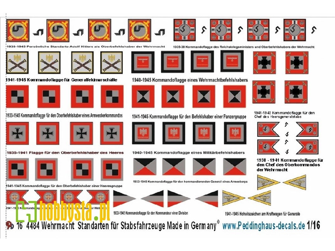 Wehrmacht Standards For Staff Vehicles - zdjęcie 1