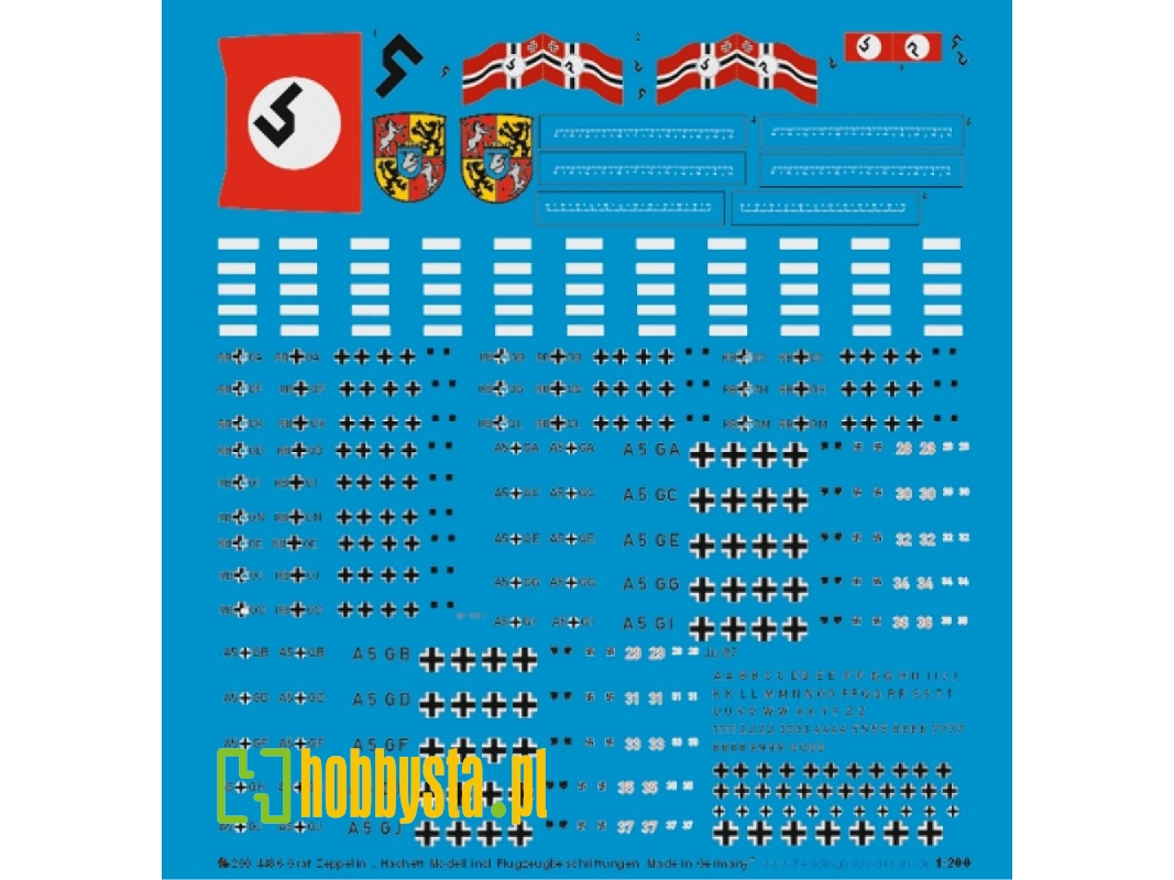 Graf Zeppelin Hachett Modell Including Aircraft Markings - zdjęcie 1