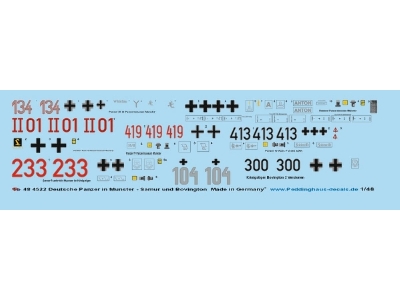 German Tanks In Munster - Samur And Bovington - Pz38t / Hummel / Panzer Iv / Panther And Kingtiger - zdjęcie 1