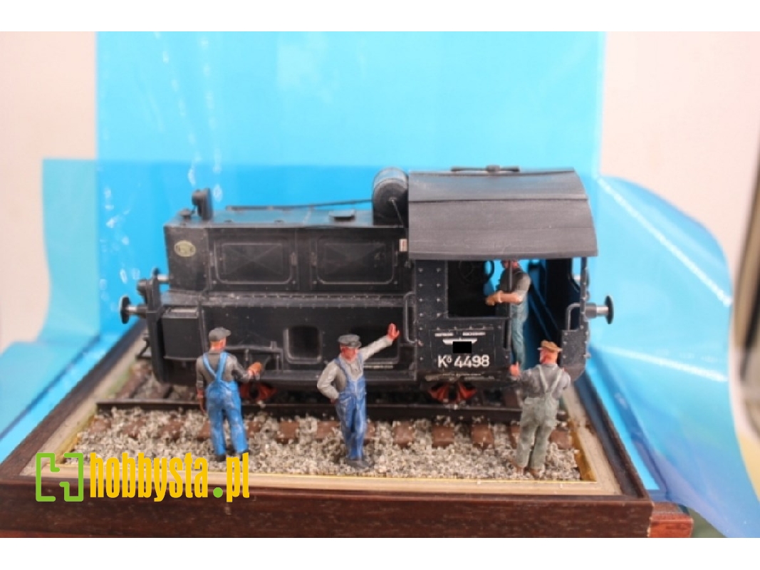 Köff Small Dieselengine With 4 Railwaymen And Decalsheet (3d-printed) - zdjęcie 1