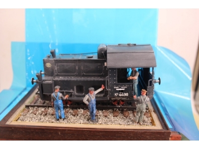 Köff Small Dieselengine With 4 Railwaymen And Decalsheet (3d-printed) - zdjęcie 1